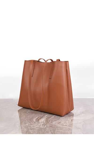 Rivina Megi Women's Large Size Tote Wide Volume Model Hand and Shoulder Bag