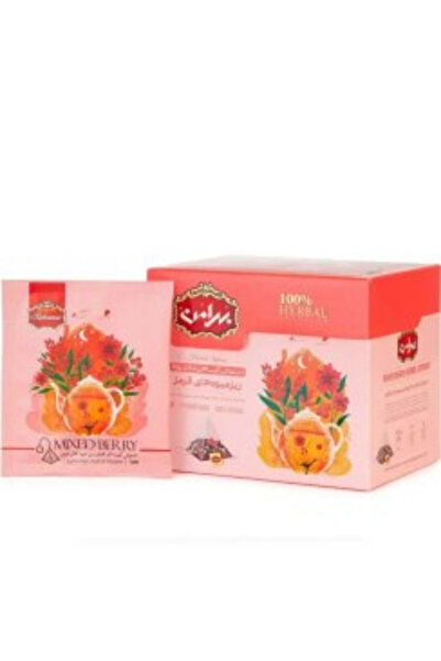 bahraman 100%DOĞAL KARIŞIK MEYVELİ TEA (ÇİLEK,KIZILCIK,ZEREŞK ÜZÜMÜ,KUŞBURNU,HİBİSKUS) 12 DEMLİK