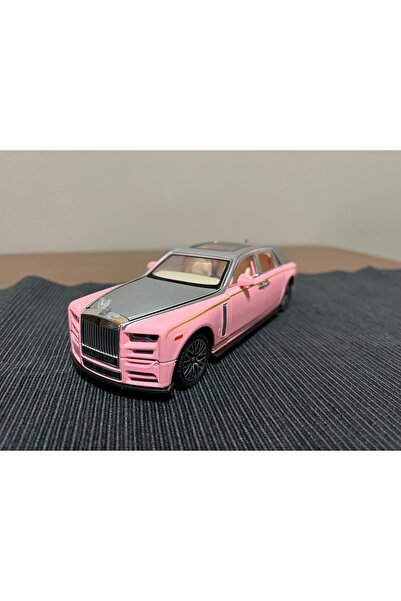 DYA TİCARET Metal Sound and Light Rolls Royce 1:22 Diecast Model Car
