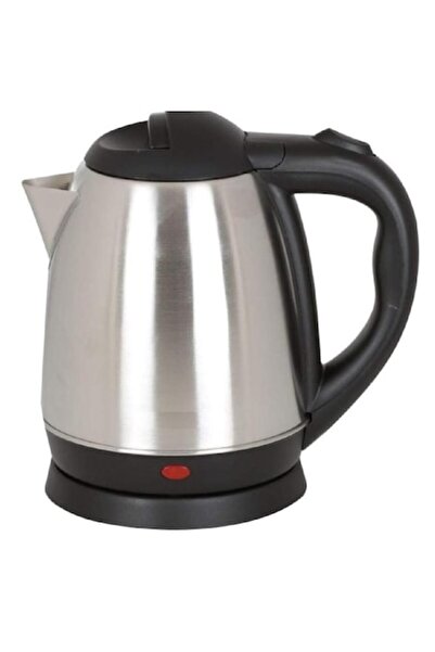 Royalty Line Electric Kettle, 1.8 L, 1500 W, 360° Rotating Base, Silver/Black