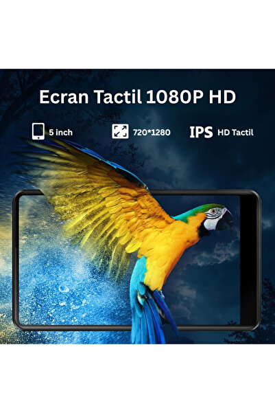 Velixo MP4 Player, οθόνη αφής 5", 96GB, υποστήριξη SD 512GB, BT 5.0, ήχος HiFi, ραδιόφωνο FM, USB-C, ακουστικά