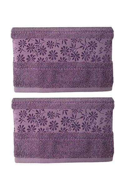 Özdilek 2 komada Pamuk ručnika za ruke i lice (50x80) - cvetna šljiva