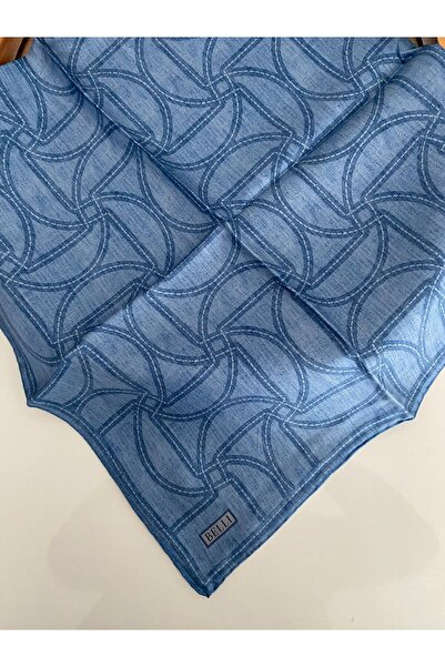 Belli Eșarfă din mătase twill cu model cușcă