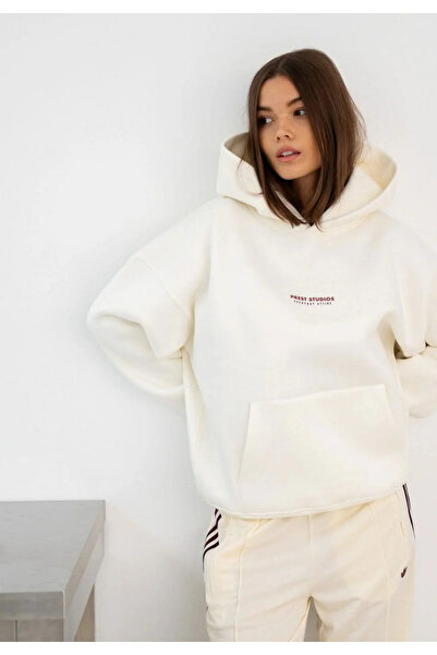 Arz giyim Ardente Collective White Hooded Sweatshirt 3