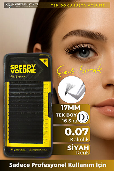 Magic Lash Speedy Volume Auto-Fan Kolay Volüm Easy Fan Çek Bırak İpek Kirpik ...