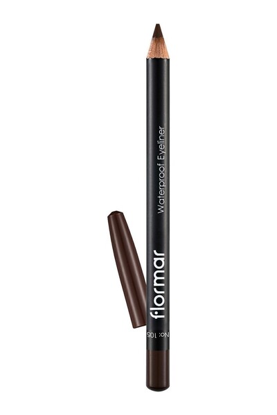 Flormar Yüksek Pigmentli & Mat Bitişli Suya Dayanıklı Göz Kalemi-Waterproof Eyeliner