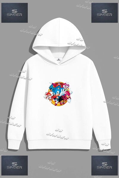 SS SİNSER سويت شيرت SWEAT للجنسين من نوع "SONIC COKLU CEMBER ICENDE" مطبوع