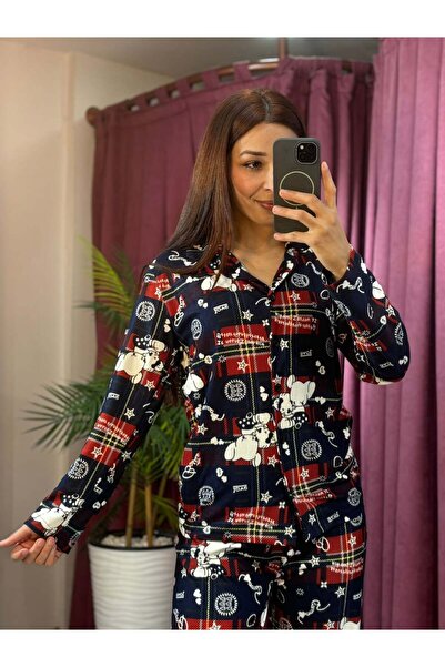 inci bayan giyim SUEDE PAJAMA SET