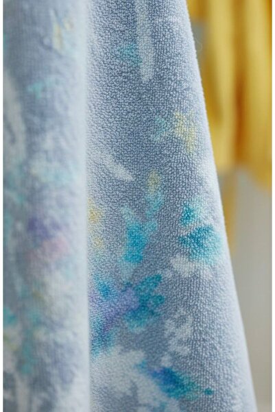Saf By Arams Misty Garden Beach Towel 100% Cotton, (1 PCS) Floral Pattern, Soft & Absorbent, For Kids (70x120cm)