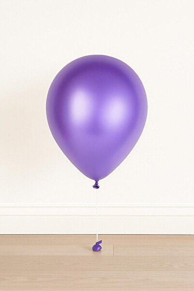 Balonsan بالونات معدنية باللون الأرجواني 25 قطعة