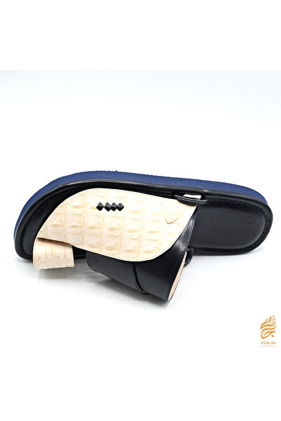 Leather & shoea crocodile leather oriental shoes