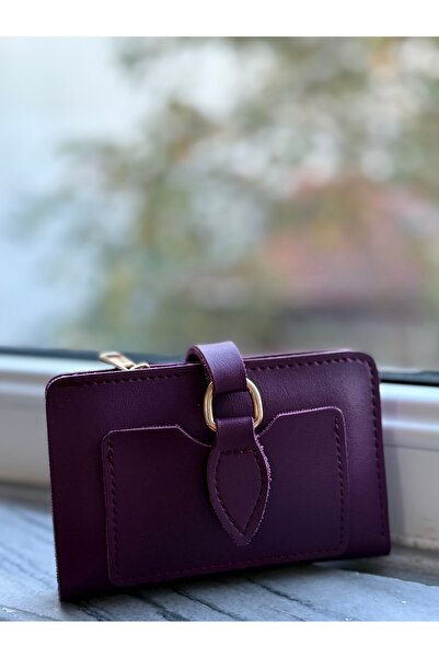 ALTUNAY Kadın Bordo Cüzdan
