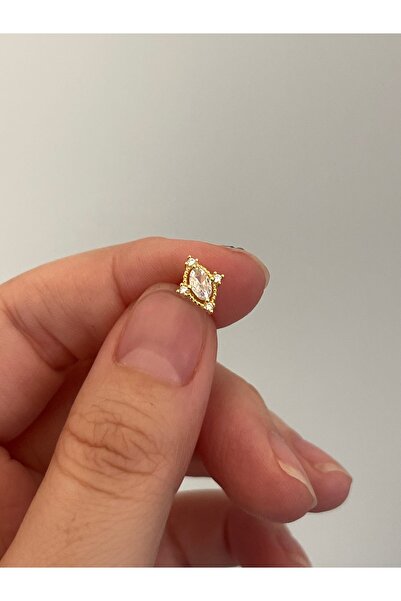 denizden silver Vintage gümüş piercing