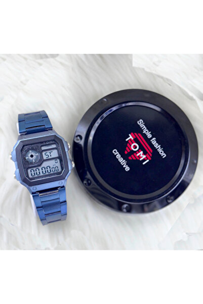 Tomi Digital Sport Watch - Military Style - Chronograph & Countdown Timer - Water Resistant 50M
