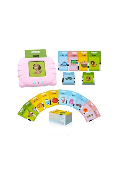 OEM educational toy for children with flash card reader 112 pieces and 224 words