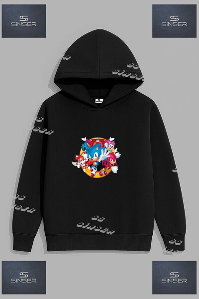 SS SİNSER سويت شيرت SWEAT للجنسين من نوع "SONIC COKLU CEMBER ICENDE" مطبوع