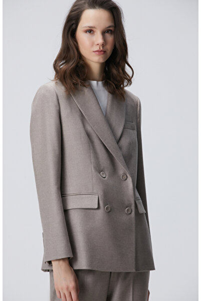 Network Limited Vizon Kaşmir Karışımlı Yün Ceket