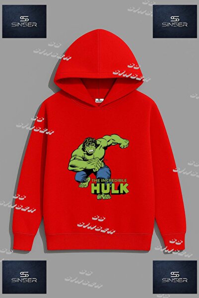 SS SİNSER Hanorac unisex cu imprimeu "HULK GIANT LEFT FOOTED WRITING"