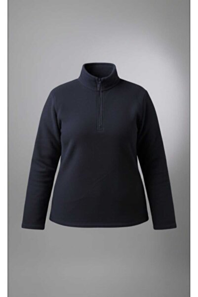 Symirna Polar Fabric Half-Zip Women's Sweatshirt