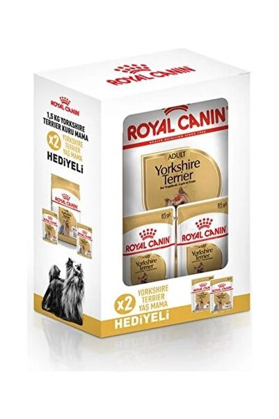 Royal Canin Yorkshire Terrier Adult Yetişkin Köpek Maması 1500 gr 1.5 kg 2 Po...