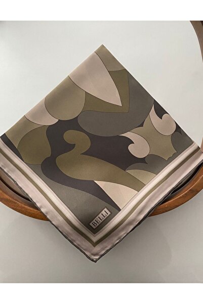 Belli Eșarfă din mătase twill cu model Shah