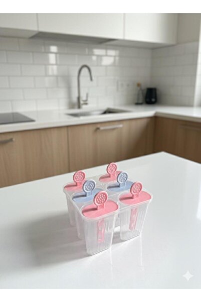 Tercih Home Ice Cream Fruit Making Container 4-Piece Practical Ice Cream Shaper Children's Ice Cream Mold