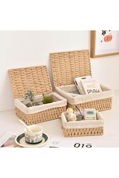 SPR سلال تخزين سلال التخزين (الروطان المنسوج، القطن المبطن)