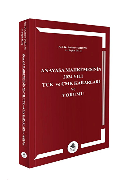Legem Yayıncılık Anayasa Mahkemesinin 2024 Yılı TCK ve CMK/ÖZEL BASKILI KRAFT DEFTER HEDİYE