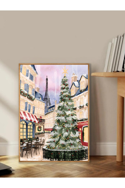 Tuba Decor Tablo dintr-o singură bucată cu rame din lemn pentru sufragerie, s...