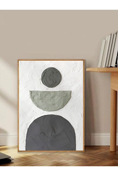 Tuba Decor Tablo dintr-o singură bucată cu rame din lemn pentru sufragerie, sufragerie, bucătărie