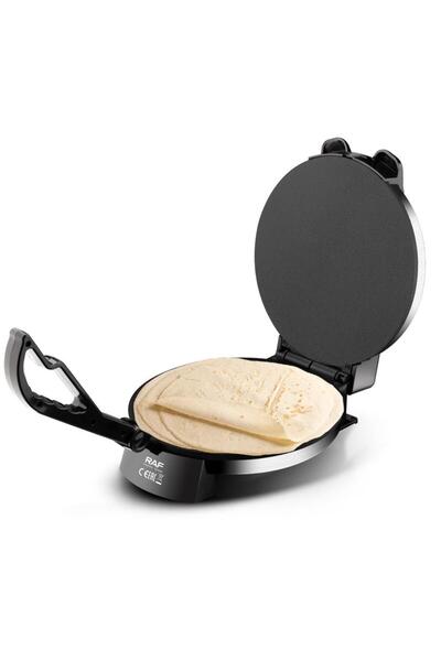 raf Electric Roti Maker 1800W – Non-Stick Chapati & Tortilla Press with Temperature Control