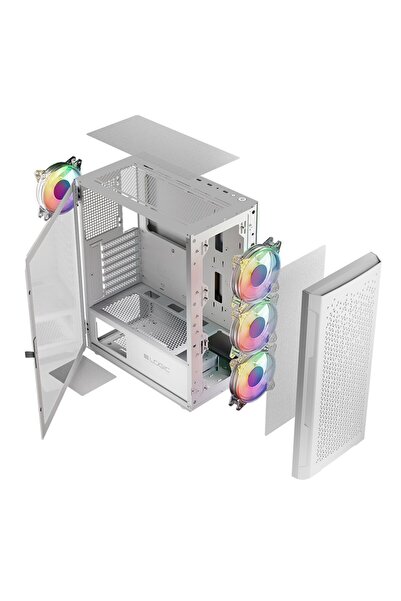 Other Carcasă LOGIC ARAMIS ARGB MIDI USB 3.0 albă