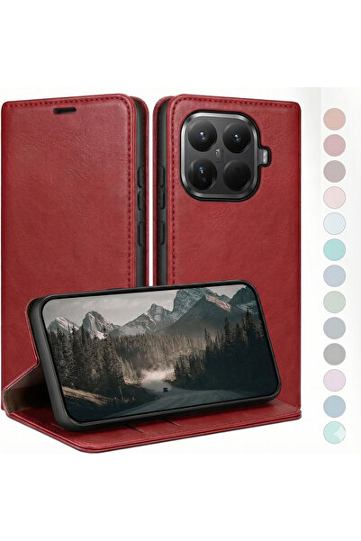 Rivor غطاء متوافق مع هاتف شاومي مي 15 تي برو مع حماية للكاميرا وحامل للبطاقات...