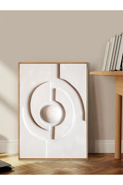 Tuba Decor Tablo dintr-o singură bucată cu rame din lemn pentru sufragerie, s...