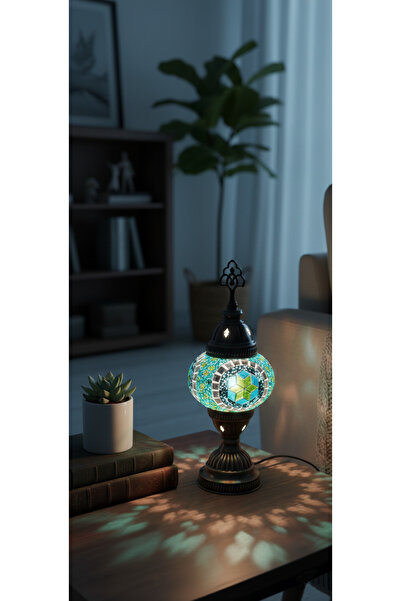 Solenza Masaüstü Otantik Osmanlı Mozaik Lamba