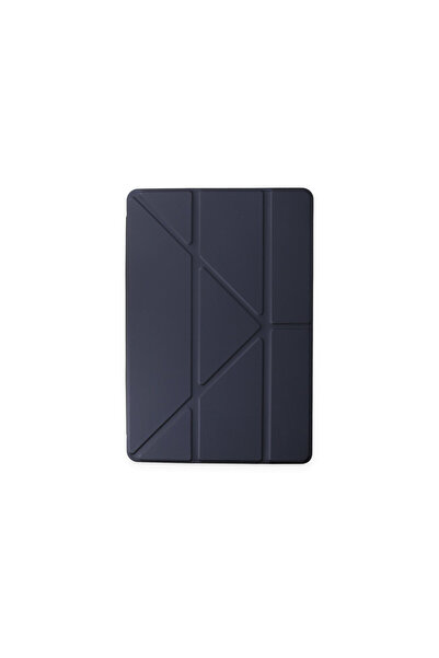 NewFace iPad Pro 11 (2024) Case Mars Tablet Case with Pen Holder - Navy Blue