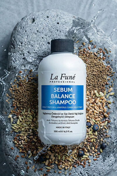 LF Lafune Sebum Balance Şampuan – Ardıç & Kereviz Tohumu, Yağ Dengeleyici Pro...