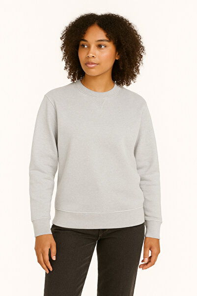 DeFacto 3Iplik Fleece-Lined Women's Sweatshirt