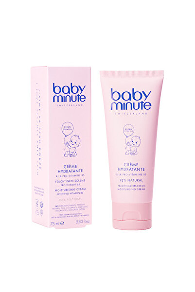 baby minute Baby face cream Minute Face Moisturizing Cream, nourishes, protects, soothes, 75ml