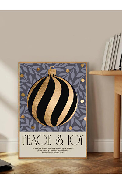 Tuba Decor Tablo dintr-o singură bucată cu rame din lemn pentru sufragerie, s...