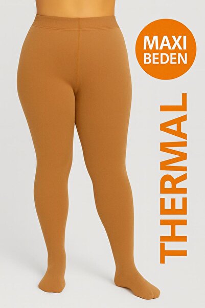 DÜVEN Plus Size Thermal Maxi Thick Skin Pantyhose - Thermal Pantyhose