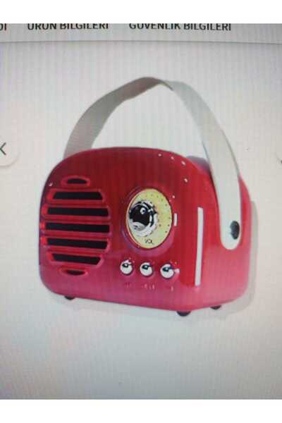 Beyas nostalji Taşınabilir Bluetooth radyo ve Hoparlör