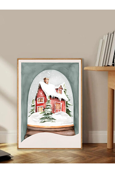 Tuba Decor Tablo dintr-o singură bucată cu rame din lemn pentru sufragerie, s...