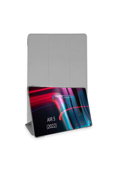 NewFace iPad Air 5 (2022) Compatible Case Tablet Smart Case - Gray