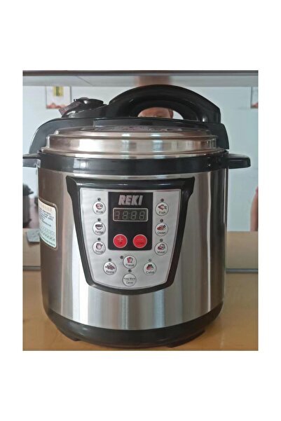 Tradeo Electric Pressure Cooker 6L 1000W, 10-in-1 Multi-Function Stainless Steel Cooker with LED Control