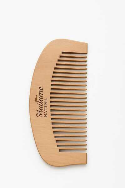 MadameNatural Boxwood Comb Double Set (100% Natural) Cherry Wood