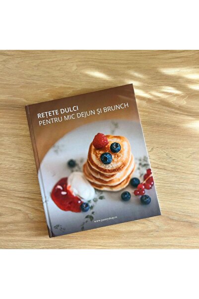 PASTRY SHOP Printed book "Sweet Recipes for Breakfast and Brunch", Vera Apanovich