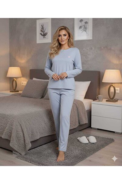 Sude Bambu Büyük Beden Kadın Pijama Takımı