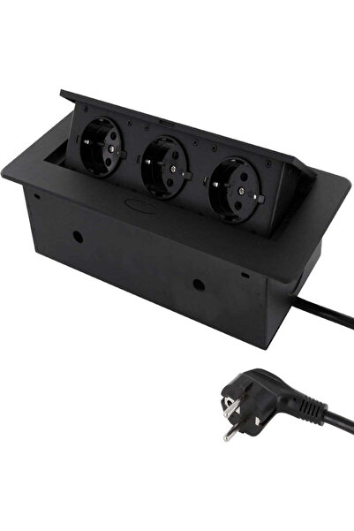 Velixo Priză triplă încorporată pe blat