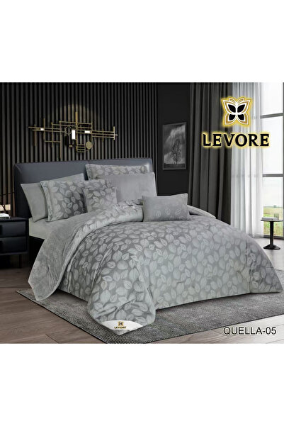 Levore Livory double-sided winter bedspread with faux fur and velvet, suitable for a single bed size 120x200 cm, 4-piece set QUELLA-05